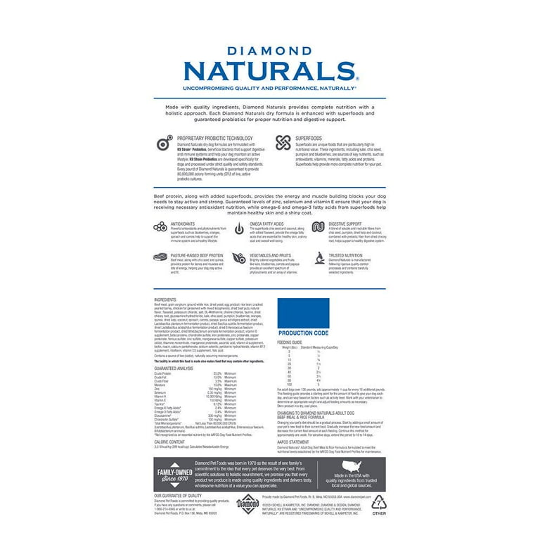 Diamond naturals walmart hot sale