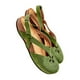 thumbnail image 2 of Sandalias casuales de verano con punta redonda de gamuza esmerilada planas con hebilla de color sólido Wmkox8yii  shjk3429, 2 of 7
