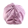 thumbnail image 1 of enjoywould Adjustable Satin Faux Silk Bonnet Front Knot Back Adjustable Buckle Large Long Curly Hair Wrap Elastic Drawstring Beauty Hat, 1 of 6