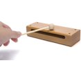 thumbnail image 3 of Wood Musical Instrument with Mallet Solid Hardwood Percussion Rhythm s, 3 of 5