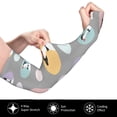thumbnail image 3 of Easygdp Cute Geese Adult Ice Silk Sunscreen Arm Cover with Thumbhole, Cooling Compression Arm Cover for Fishing, 3 of 8