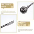 thumbnail image 2 of Curtain Tieback Iron Curtain Holdbacks for Curtains 2Pcs Wall Mounted Hooks, 2 of 5