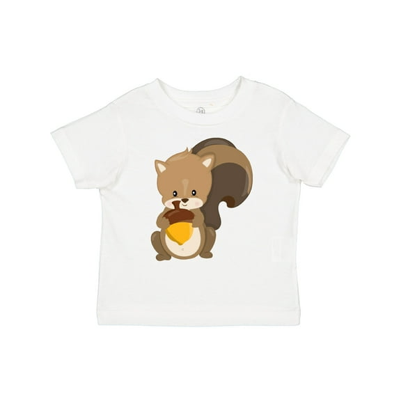 Inktastic Cute Woodland Animal Squirrel Boys or Girls Toddler T-Shirt