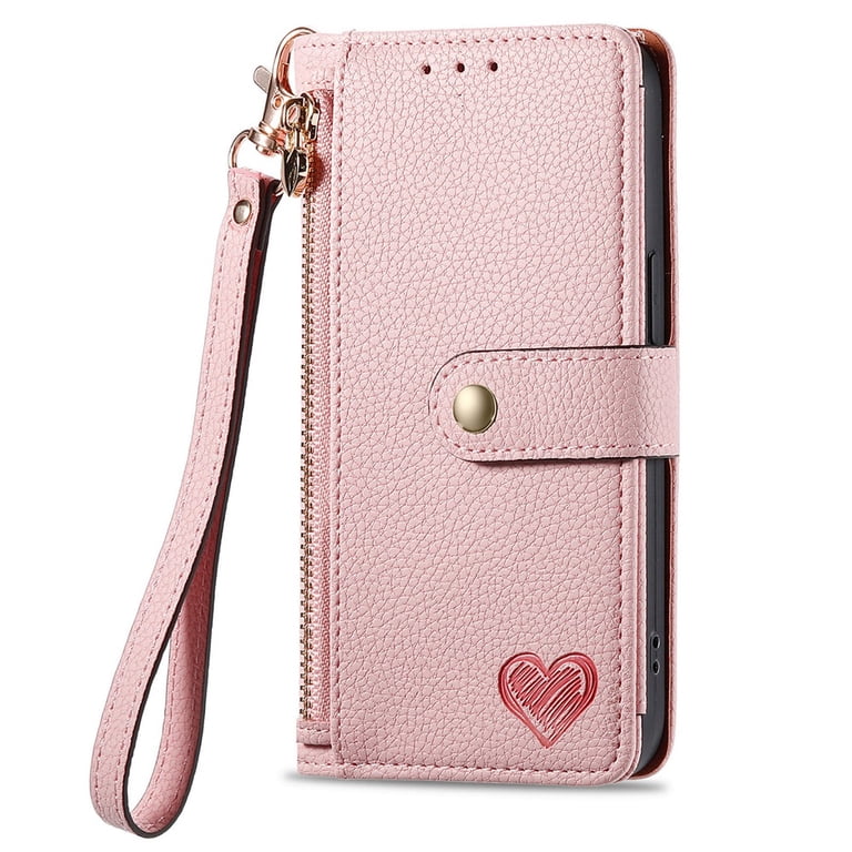 For Samsung Galaxy A54 5G Leather Phone Case Wallet Zipper Pocket 