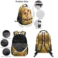 thumbnail image 6 of Jeiento Cute Puppy Backpack And Lunch Box Set for Boys Girls Kids Elementary, Water Resistant Large Capacity 5 Piece Backpack with Lunch Bag Pencil Case Keychain Water Bottle Bag, 6 of 6