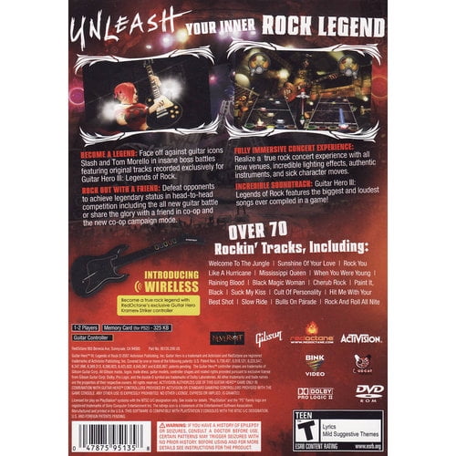 Guitar hero iii best sale ps2