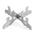 thumbnail image 3 of Stainless Steel Alcohol Rack Cross Stand Outdoor Camping Stand Support Rack, 3 of 7