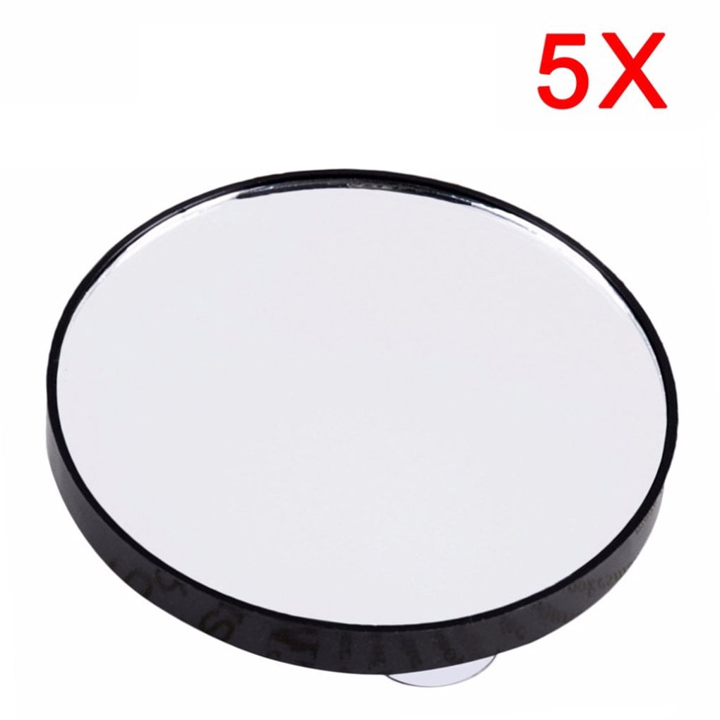 8.8cm Black,with Tweezer Travel Size Suction Magnifier Mirror for Makeup & Bathroom Shaving 20X Magnifying Mirror 