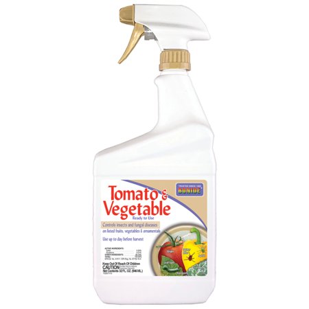 Bonide Tomato & Vegetable 3 in 1 Organic Liquid Insect, Disease & Mite Control 32 oz. - Total Qty: 1