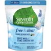 Seventh Generation Laundry Detergent Packs, Free & Clear, 90 Loads (2 Pouches, 45ct ea)