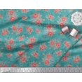 thumbnail image 3 of Soimoi Rayon Fabric Leaves & Rose Floral Fabric Prints By Yard 42 Inch Wide, 3 of 3