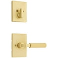 thumbnail image 4 of Kwikset 971Malrct Mirada Lever Keyed Entry Handleset Interior Pack - Brass, 4 of 7