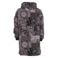 thumbnail image 3 of Dogg Supply by Snoop Dogg Men's Original Oversized Wearable Blanket with Kangaroo Pocket, 3 of 7