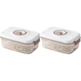 thumbnail image 1 of DQrwqpou Caja Almacenamiento Alimentos Al Gran Capacidad para Carne Frutas Y Verduras (1 2 L Sin Bomba), 1 of 9