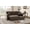 Brown, variant on LLappuil Sectional Sofa, 71" Sectional Couch Convertible Sofa Bed, Pull Out Sofa Bed Full Size with Storage Chaise for Living Room, Foil Fabric Brown