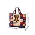 thumbnail image 3 of Lksixu USA 250th Anniversary Tote Bag for Women, Red White and Blue Quilted Shoulder Bag, 1776-2026 Commemorative USA Patriotic Handbag, Reusable Casual Shopping Bags Gifts for Friends Family, 3 of 6