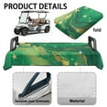 thumbnail image 6 of Yuyamidu Green Marble Print Golf Cart Seat Covers Star Club Car Seat Cover Flannel Golf Cart Seat Towel Fits for Club Car and More 2 Person Seats Golf Carts, 6 of 8