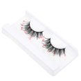 thumbnail image 3 of False Eyelashes Extension for Makeup 1Pair Fluff Pink Cosmetic Lashes, 3 of 4