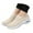 Beige, variant on Sneakers for Women Knitted Slip on Sock Shoes Casual Loafers Arch Support Walking Shoes