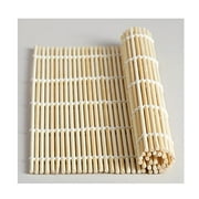 Bamboo Sushi Rolling Mat Reusable Wooden Roller Walmart Com