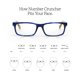 thumbnail image 4 of Anteojos Correctivos eyebobs Number Cruncher Azul Denim, 4 of 7