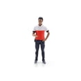thumbnail image 2 of Race Crew Figure #4, Red/White - Showcasts AD-25004 - 1/24 Scale Figurine - Diorama Accessory, 2 of 6