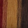 thumbnail image 5 of Rugsotic Carpets Hand Knotted Wool Area Rug 2'6''x8' Charcoal Gold Contemporary Runner Indoor Rug for Living Room, Bedroom Antimicrobial L00204, 5 of 7