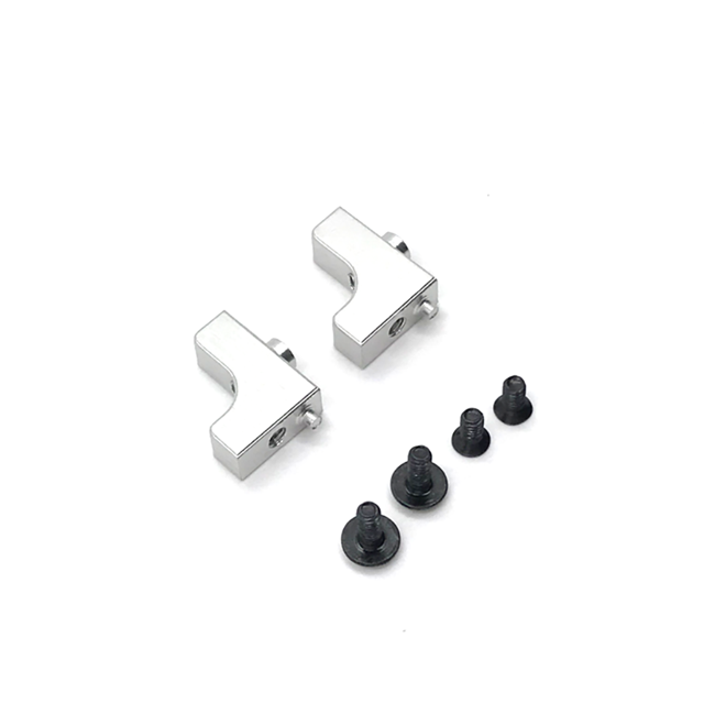 RC Servo Mount Asiento fijo ACCESSIONES ACCESORIOS CRAWNER COCHER SERVO ASISTENCIA DE SERVICIO PARA 1:14:14 144001 124016 124017 124018 124019 Plata 2 piezas Advancent FN001456-04