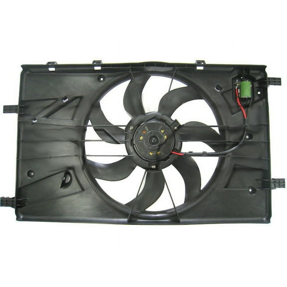 Radiator Fan Assembly - Compatible with 2011 - 2015 Chevy Cruze 2012 2013 2014