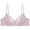 Pink, variant on fatyb Women's Thin T-Shirt Bras No Underwire Cute Plaid Bras Comfort Push up Everyday Bras for Women