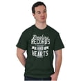 thumbnail image 5 of Breaking Records And Hearts Funny Men's Graphic T Shirt Tees Brisco Brands 3X, 5 of 6