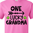 thumbnail image 4 of Inktastic St. Patrick's Day One Lucky Grandma with Shamrocks T-Shirt, 4 of 5