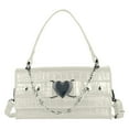 thumbnail image 1 of Forme a un hombro la nueva cadena simple de la tendencia el bolso cuadrado pequeño del bolso crossbody del nicho, 1 of 5