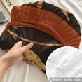 thumbnail image 4 of Cal.King Size Fitted Sheet Set - Thanksgiving 3 Piece Bedding Sets 16" Deep Pocket Fitted Sheet with 2 Pillowcases, Retro Fall Farmhouse Flowers Leaves Plants Brushed Microfiber Hotel Bed Sheets, 4 of 9