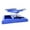 Blue, variant on SENRISE Rotary Work Stand for 1/8 1/10 and 1/12 RC Cars Trucks and Buggies Blue/Black