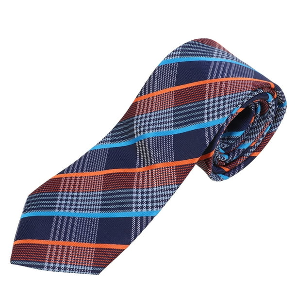 Conjunto de corbata para hombre Corbatas de hombre resistentes al desgaste con textura exquisita de celosía clásica con pañuelo para reunión para regalo