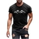 thumbnail image 1 of Hombres Pantalones Cortos de Manga Corta Impresa Casual Cuello Redondo Superior, Camisa de Moda para el Verano Y la Primavera, 1 of 8