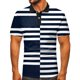 thumbnail image 1 of Gibobby Playera Polo Polo de piqué de algodón elástico de Manga Corta para Hombre(Marina,G), 1 of 4
