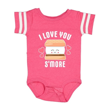 

Inktastic I Love You Smore with Cute Food Valentine Gift Baby Girl Bodysuit