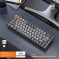 thumbnail image 4 of Teclado para Juegos Btafrte K68 Inalámbrico Ergonómico Eje rojo Gris, 4 of 7