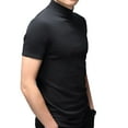 thumbnail image 2 of CHICTRY Mens Slim Fit Casual T-shirt Top Short Sleeve Undershirt, 2 of 3