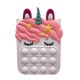 thumbnail image 1 of Sywqhk Niños Cuerno Lindo Caballo Empuje Burbuja Bolsa De Hombro Autismo Sensorial Juguete (Blanco) Sywqhk Para estrenar, 1 of 6