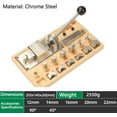 thumbnail image 3 of Metal Wire Bending Jig Set with Adjustable Dies, kemperer Metal Wire Bending Jig Set, Tools for DIY Rings, Tools to Help Create A One-of-A-Kind Gift (Black), 3 of 7