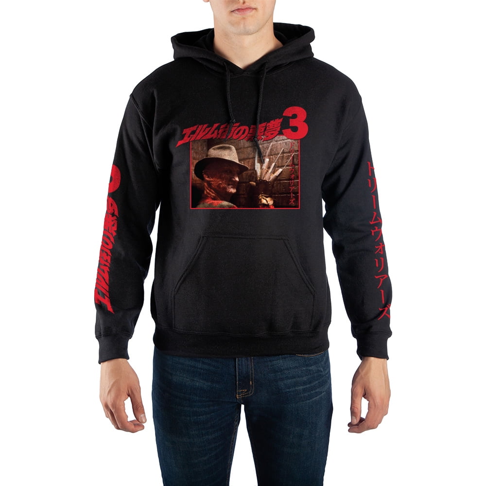 Mens Freddy Krueger Hoodie-X-Large 