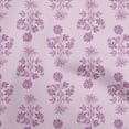 thumbnail image 1 of oneOone Georgette Viscose Purple Fabric Watercolor Floral Craft Projects Decor Fabric Printed By The Yard 42 Inch Wide, 1 of 4
