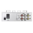 thumbnail image 2 of Karaoke Sound Mixer Dual Mic Inputs With Cable N-1 Silver Color, 2 of 7