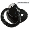 thumbnail image 4 of CutiePlusU Adult Sized Pacifier Dummy for Adult Babies Large Shield - 3 Pack Black, 4 of 5