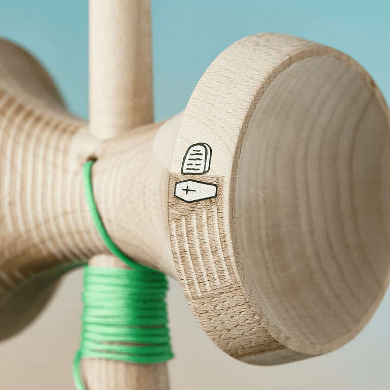 Krom Zoggy n' Moggy Kendama - Bad Thoughts - Walmart.com