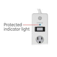 thumbnail image 3 of GE 6-Outlet Surge Protector, 4ft., White 800J – 33658, 3 of 8