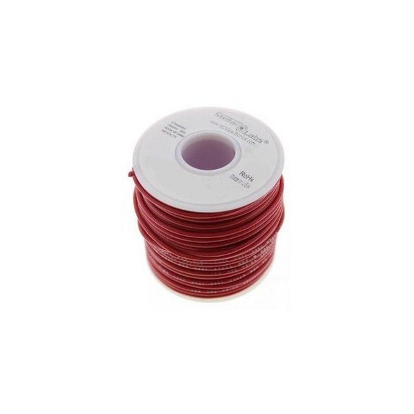 22 AWG Gauge Solid Hook Up Wire Purple 50ft 300 Volts 